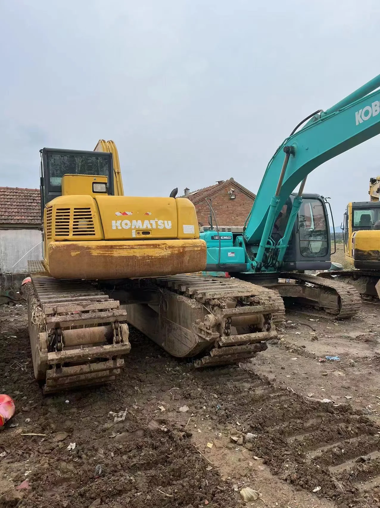 Used komatsu PC70-8 Deep Water Swamp Amphibious Dredger Mini Excavator for Hot Sale