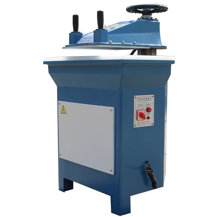 hydraulic swing arm shirt collar die cutting machine