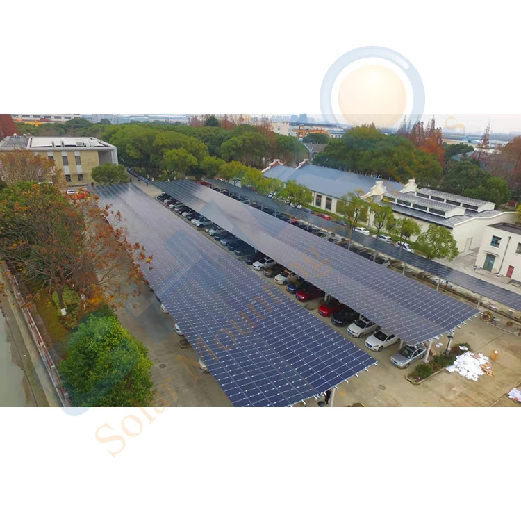 High Strength Waterproof Sufficient Stock Short Lead Time Solar PV Carport Mounting System Car Parking Mounting Structure