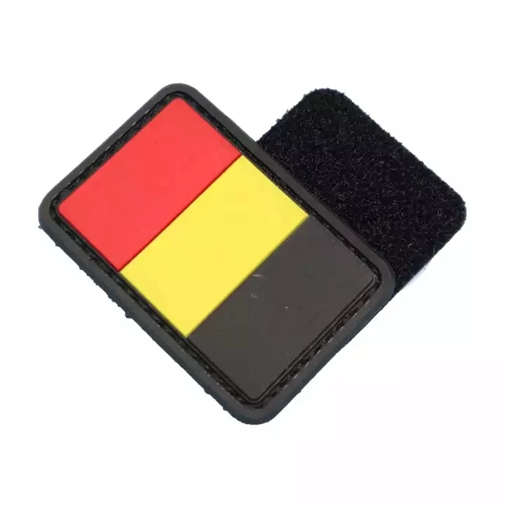 Custom Germany /UK Soft Rubber Patches Custom Pvc 3d Patches