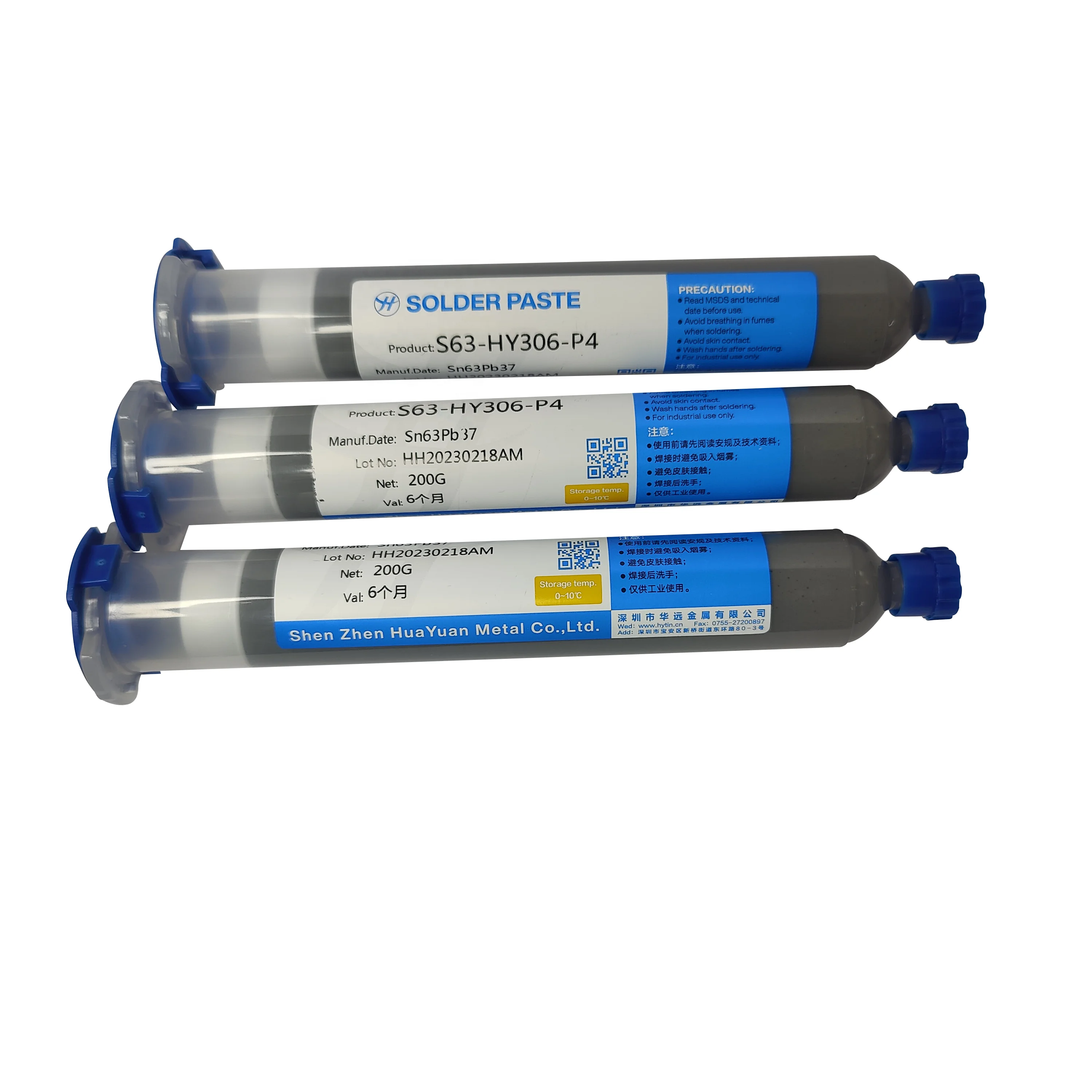 Mobile Pcb Syringe Soldering Cream SnBi35Ag0.3  HuaKe China Manufacturer LED PCB Tin Solder Paste