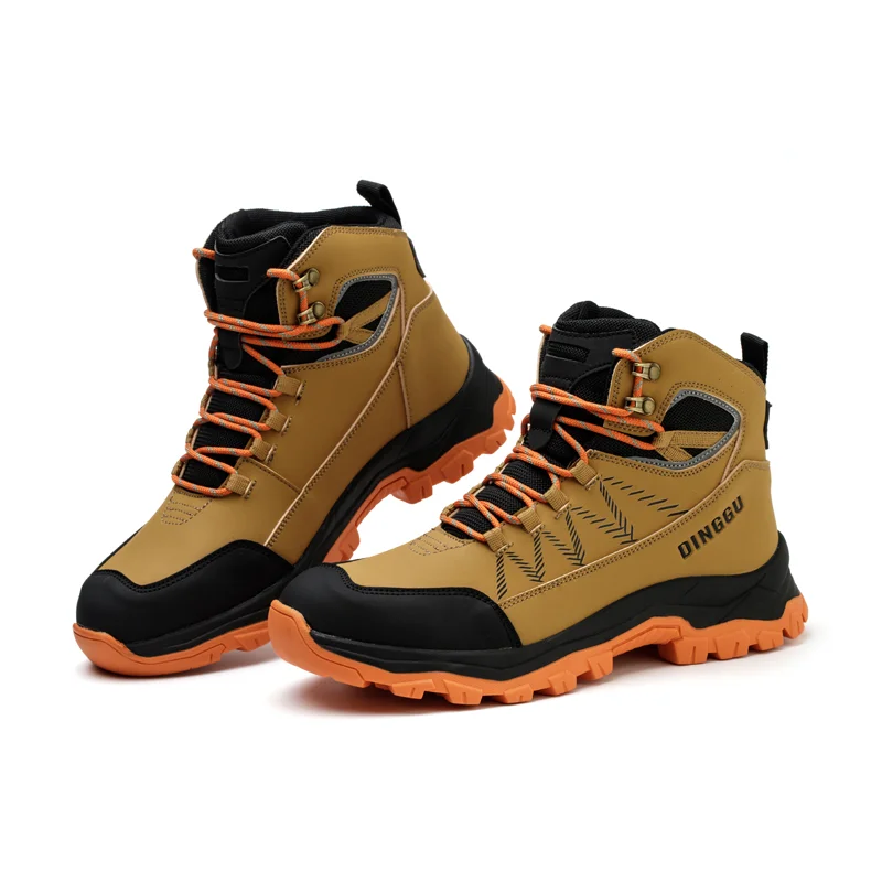 Customized  Anti-smashing Sports Shoes Fashionable Casual Men Running  Safety Water Proof Shoes for Worker