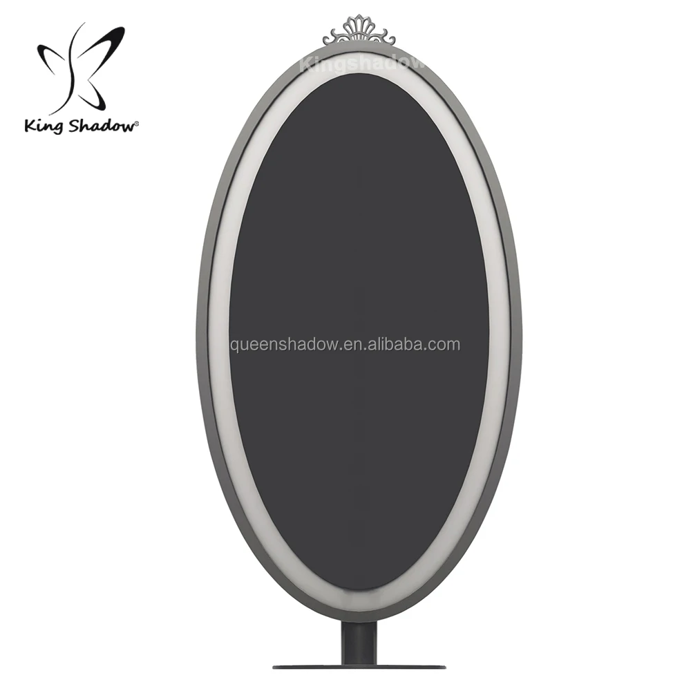 Modern design saloon equipment hair salon mirror station double sided styling mstations for salon