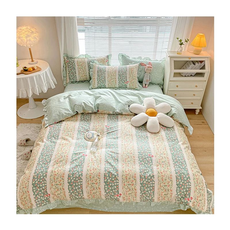 Best Price And Luxury Bedding Set King Size Luxury White Duvet Cover Set  Bedsheets Sets