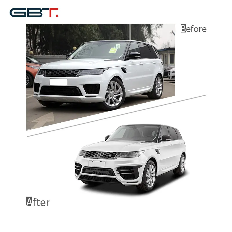 GBT Car Modification Parts Upgrade Bumpers Grille Suitable For 2018-ON Land Rover Range Rover Facelift To LM Model Accessories