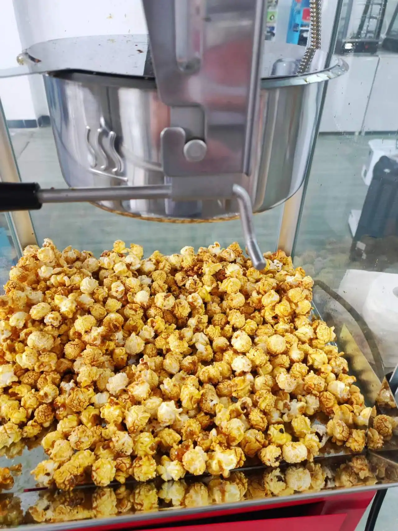 8OZ Commercial Popcorn Machine OEM Factory Popcorn Makers,caramel kettle corn popcorn machine