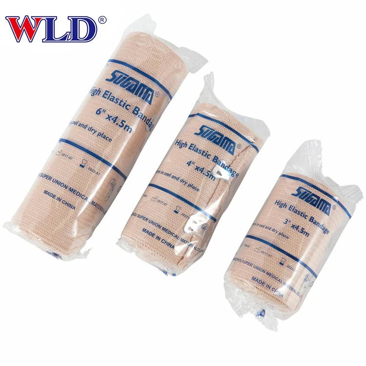 1pc 40~180cm high elasticity compression bandage gym injury recovery medical high elastic bandage