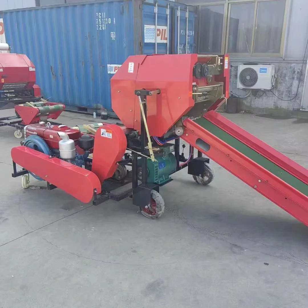 Silage Baler Machine Corn Silage Packing Machine Corn Silage Machinery For Factory Supply  Sale