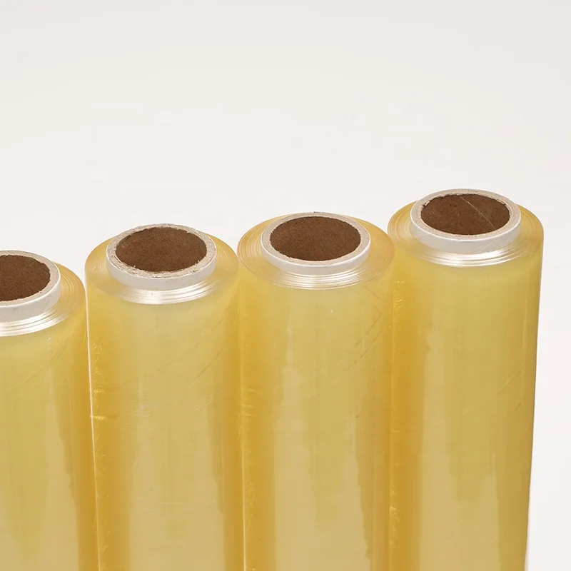 transparent kitchen roll food wrap pvc cling film