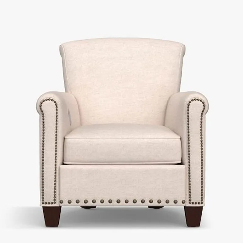 With Nails Chair Classic Chairs Modern New Design Luxury Factory Wholesale Outdoor Accent Home Living Room Sofa Corner Sofa