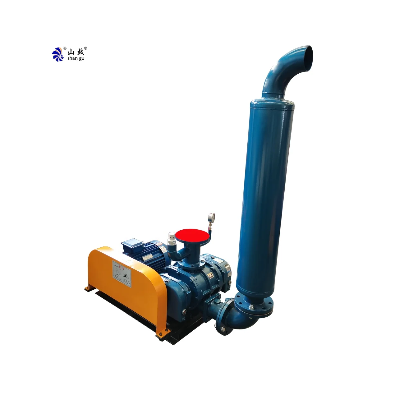 ShanGu hot sale  industrial roots vacuum blower for port discharge high pressure vacuum pump