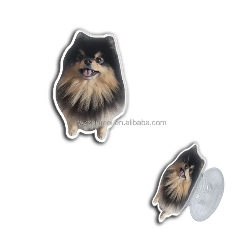 Custom photo Acrylic Finger Ring Holder Phone Socket Acrylic Phone Grip acrylic finger phone holder Taehyung Yeontan Holder