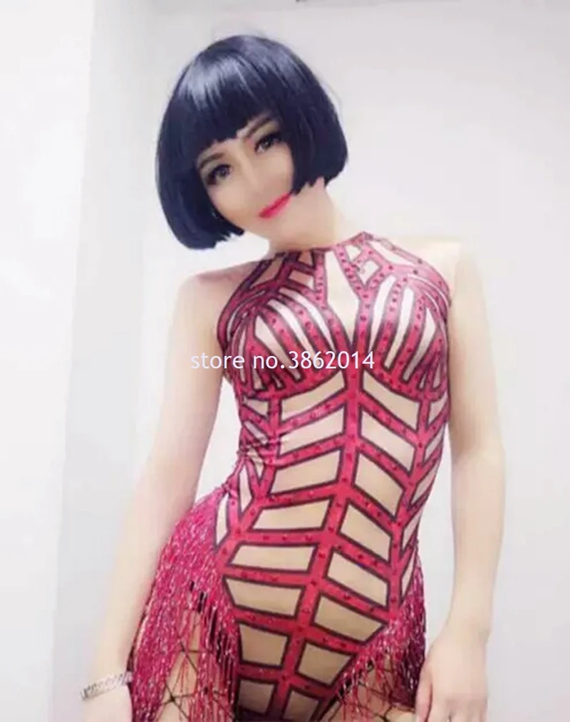 Женщинам певицам ds танцевальная команда кривой кисточкой Высокие вилка для латинских и джазовых танцев костюм