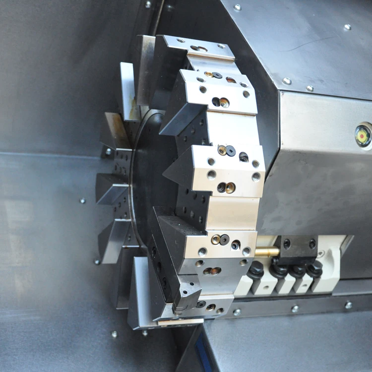 
DS28-O Lathe machine spring chuck and chuck double used CNC lathe 