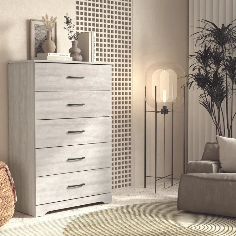 Drawer Storage Chest Dresser Cabinet 5 Drawer Cabinet Wooden Chest Of Drawers For Home Use