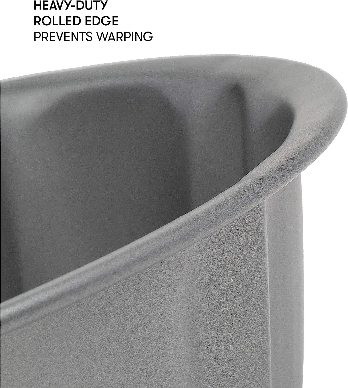 Heavy Duty Nonstick Bakeware Carbon Steel Fluted Tube Bundt Pan with Quick Release Coating Manufactured without PFOA