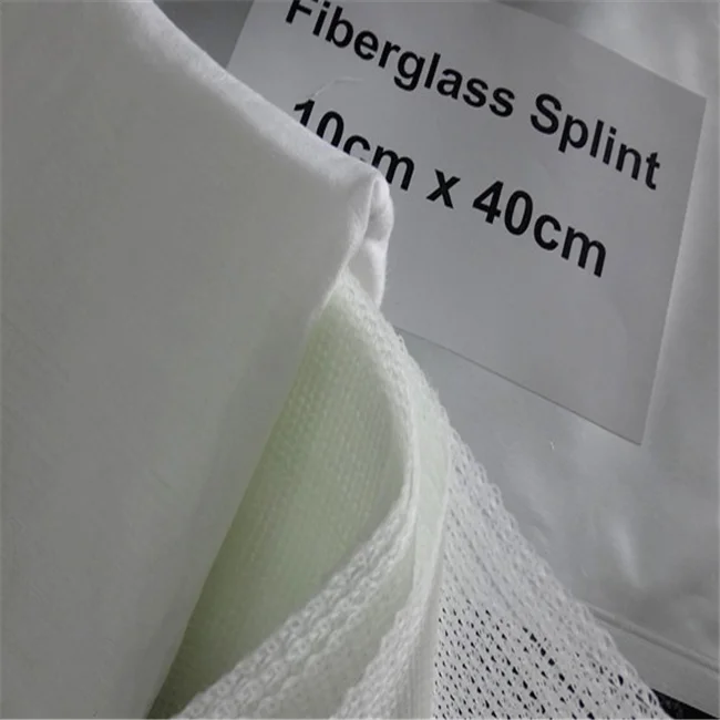 Medical Orthopedic Fiberglass Casting Splint Moldable medical splint for arm and leg fixation orthopedic splint