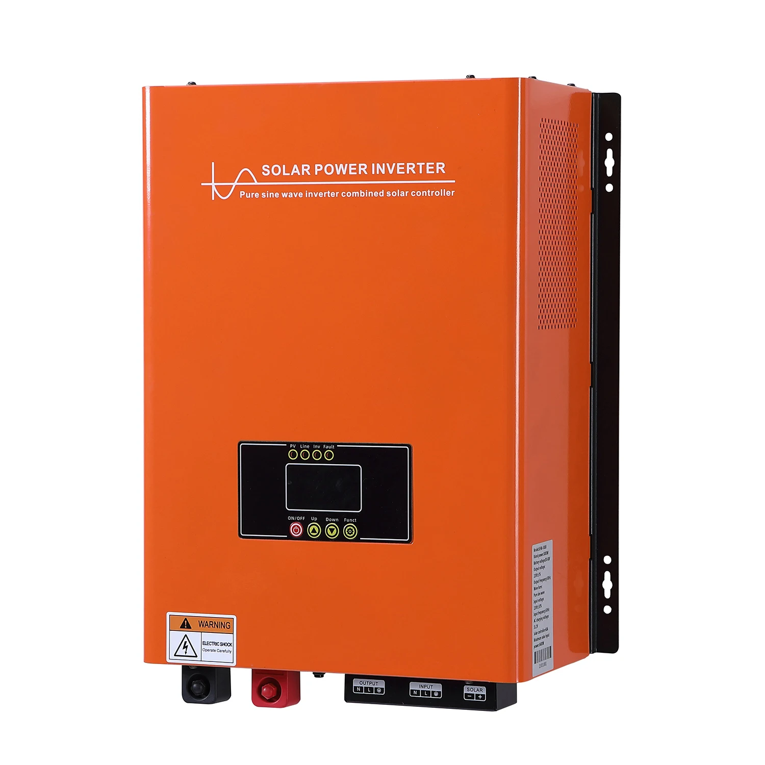 Low Frequency Solar Power Inverter Hybrid 2KW 48V Off Grid Combined With Mppt Solar Charge Controller