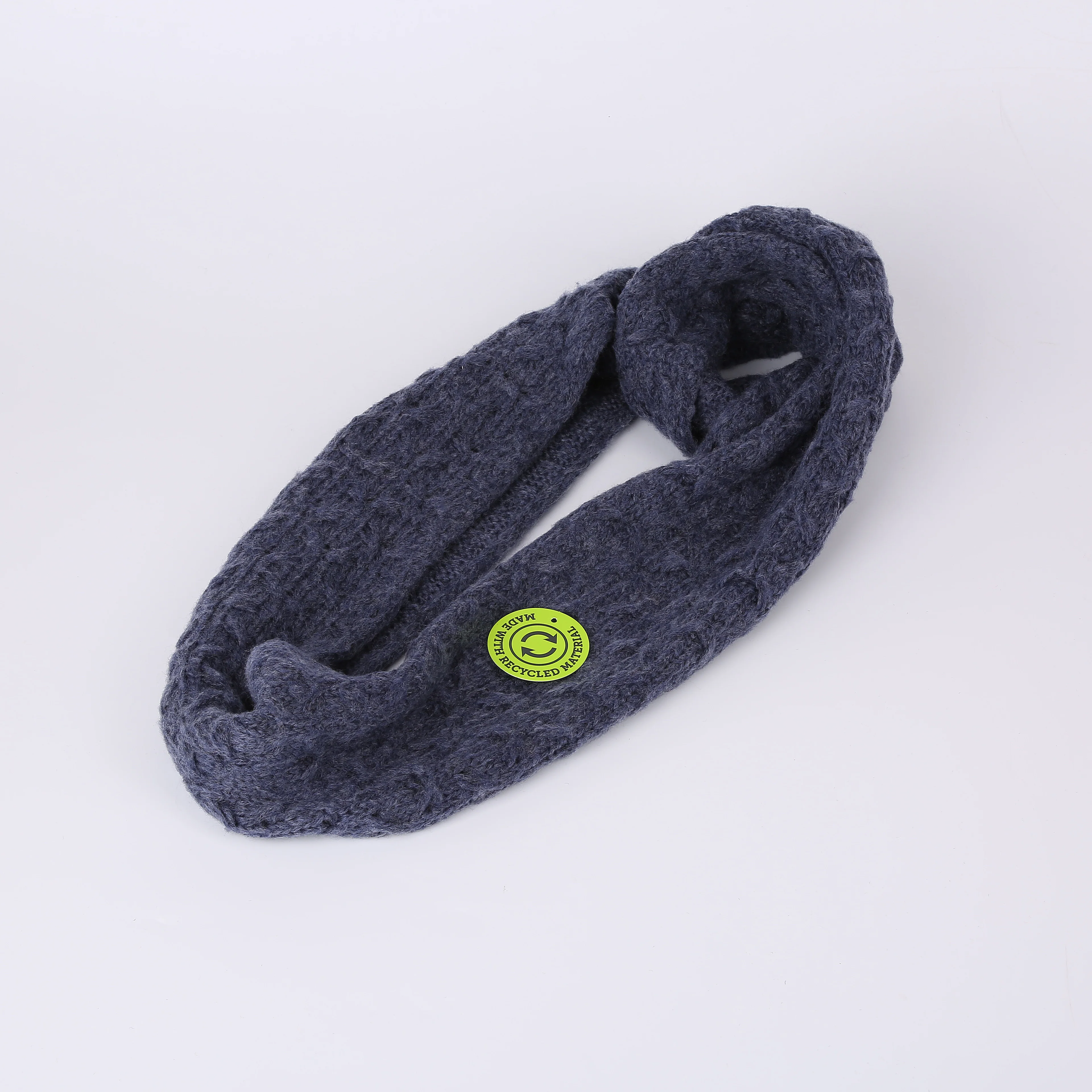 Бесплатный образец, шарф, индивидуальный логотип, знаменитый бренд, подарок, вязаные мягкие высококачественные модные шарфы бесконечности для женщин, стильные