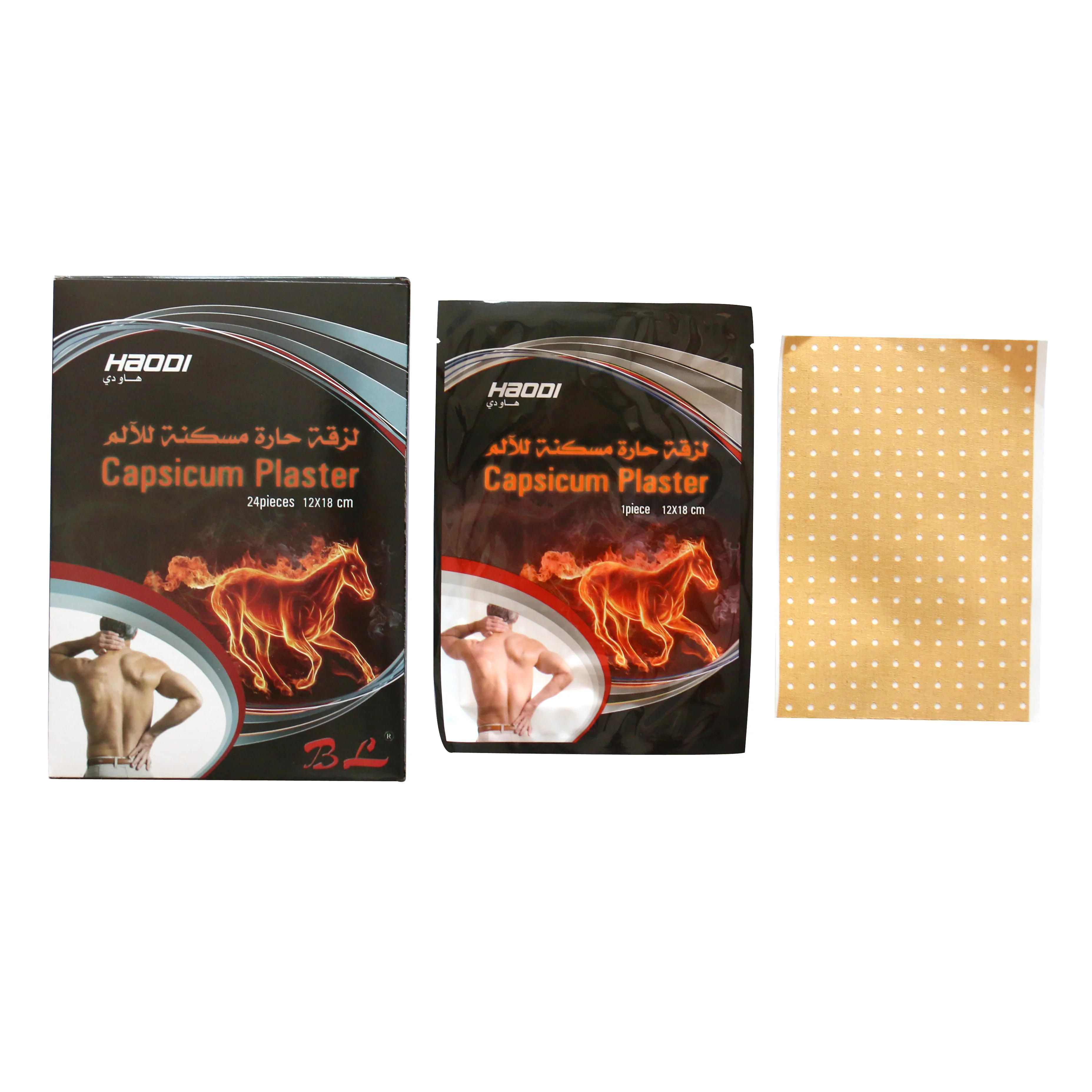 pain relief patch capsicum plaster made from cotton fabric pain relief patch