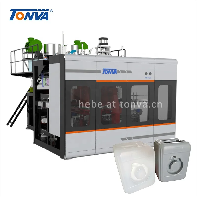 TONVA 10L 12L jerrycan lubricant oil bottle making extrusion blow blowing molding machine hot sale