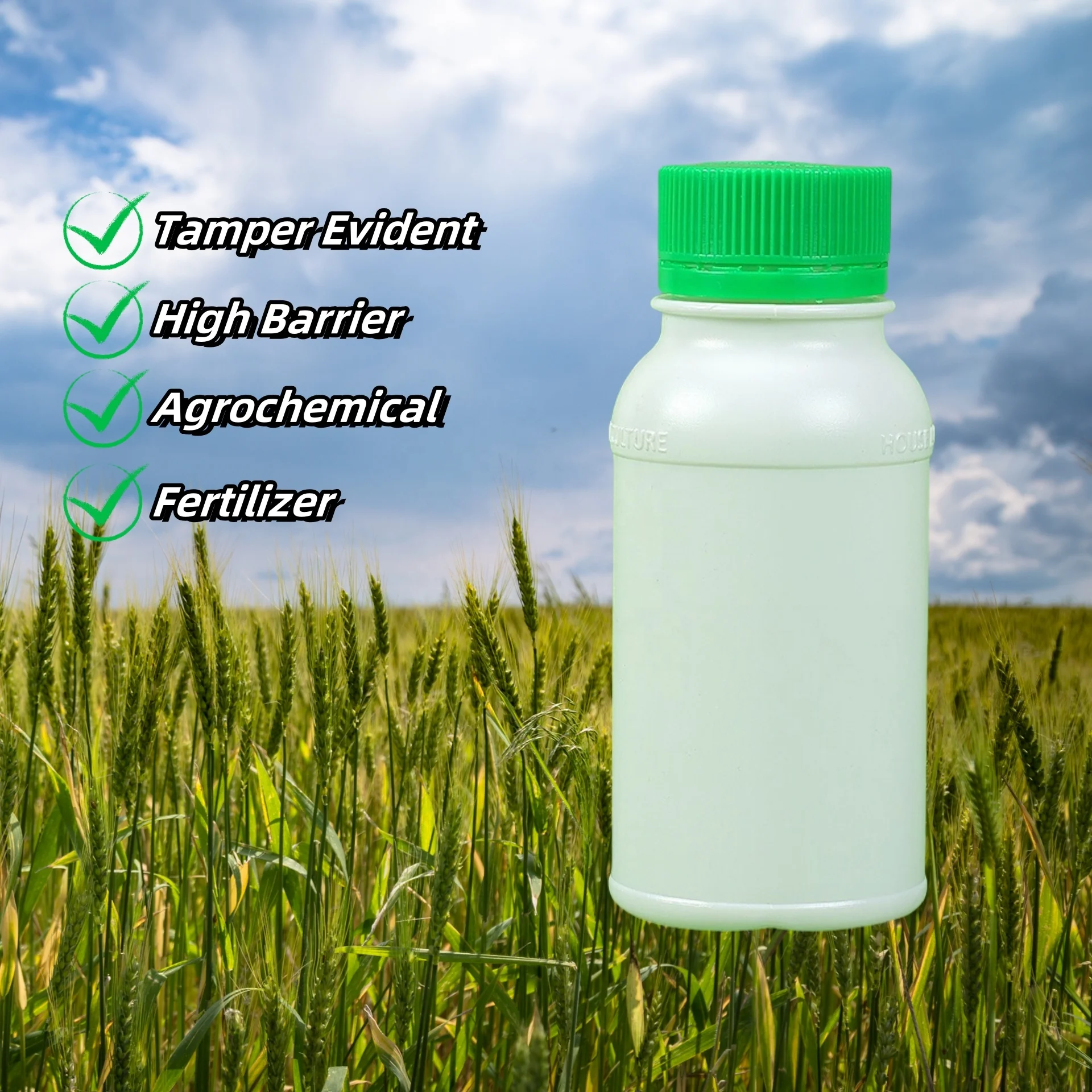 Factory Outlet 500mL 16.9oz PE COEX Agrochemical Packaging For Soil Treatment