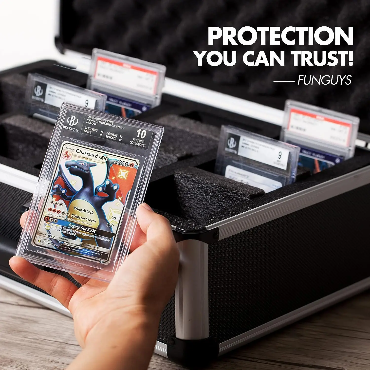 P-S-A футляр для хранения водонепроницаемый защитный чехол переноски под заказ сортированная карта Спортивная Краткая коробка карт