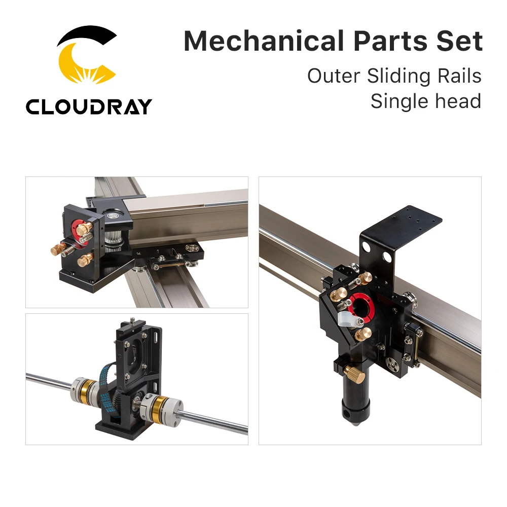Cloudray Good Selling Promotion Co2 External Sliding Guides For Co2 Laser Machine