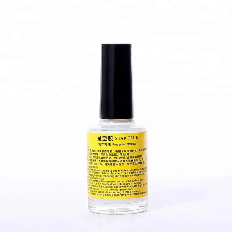 Hot Sale Cheap Price 16ML Nail Art Foils Adhesive Star Glue High Quality Non-toxic Eco-friendly Nail Foils Glue
