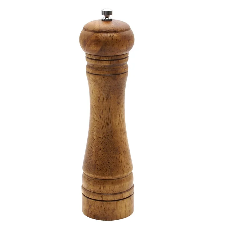 Harmony Reusable Peppermill Salt Mill Wooden Pepper Grinder Kitchen Adjustable Coarseness Wood Pepper Mill