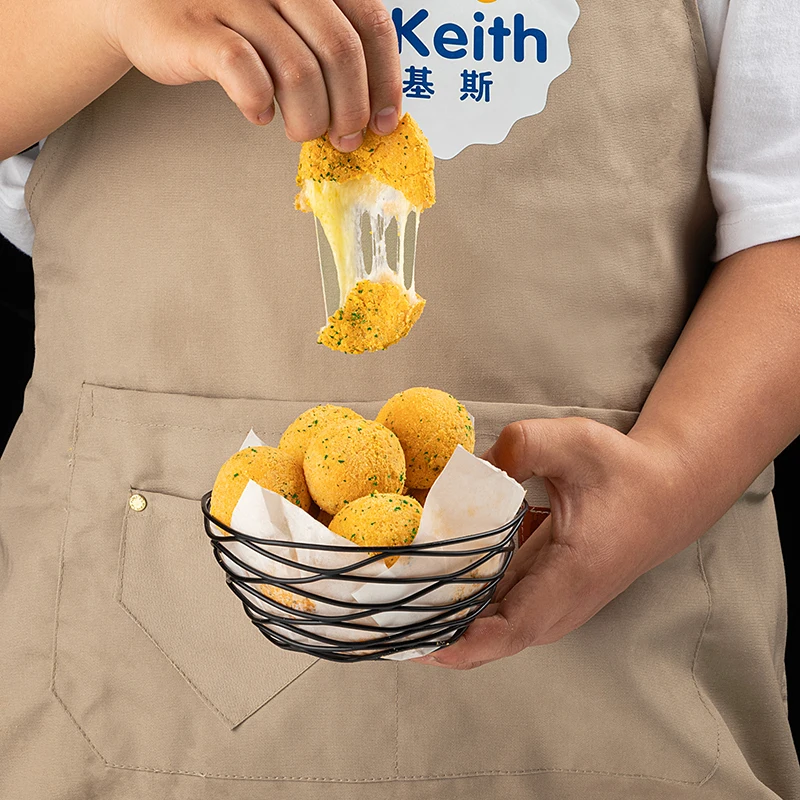 Halal Mckeith Snow Cheese sprinkle 1kg/10 bags/carton White Color Powder Small Package Seasoning powder