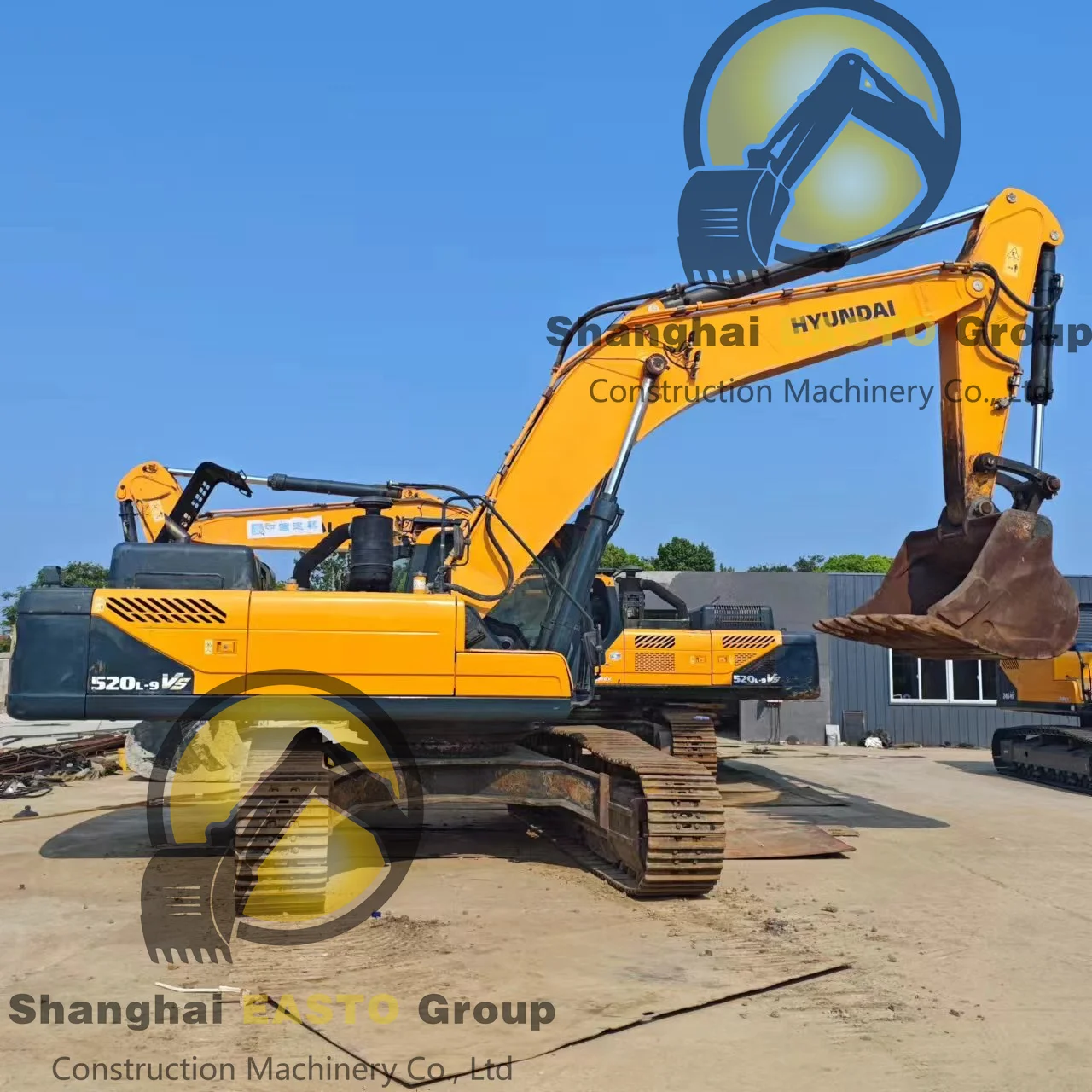 Used Hyundai 52 ton 520LC-9 Excavator Second hand Large Digger Hyundai 520 Earth-moving Machine Cheap Price