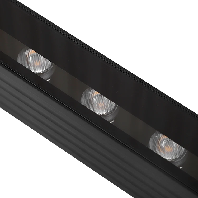 Landscape lamp 500mm 24v 1w 3w 5w rgb ip65 IP66 outdoor linear strip led underground light dmx inground linear underground light