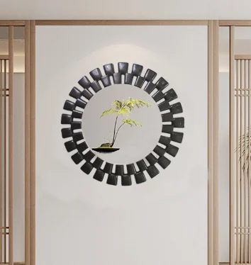 Flexible Art Modern Tiles Bathroom Mirror for Multi Scene Adaptation in Living Room Home for Stickers Decoration Wall Mirrors