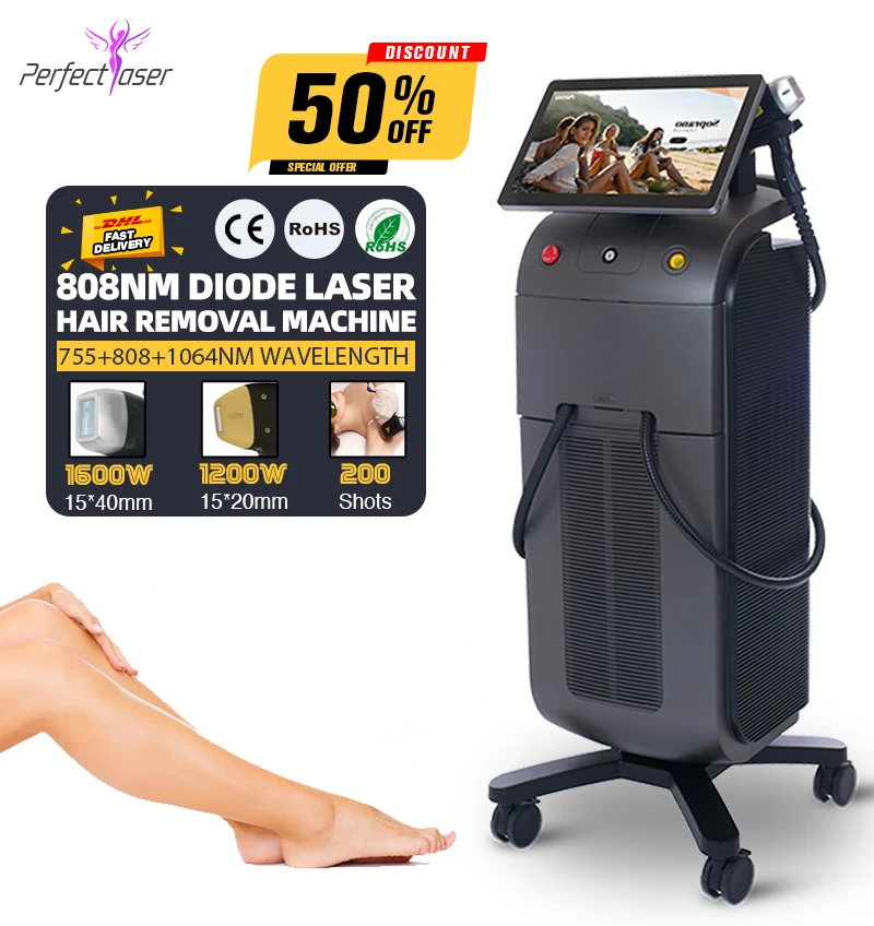 Ce Approval 808nm Diode Laser Removal Hair Diode Laser Hair Removal Prices