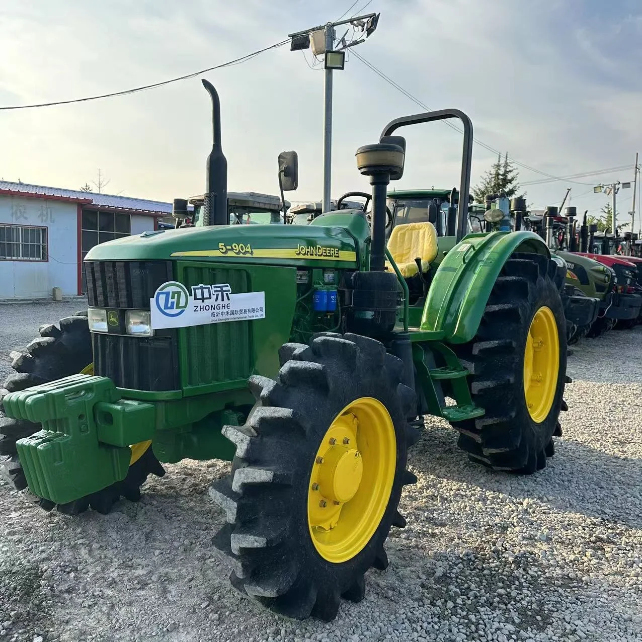 Новое поступление JOHN DEERE 85HP 95HP 100HP 120HP 140HP 4 * 4WD б/у дешевый