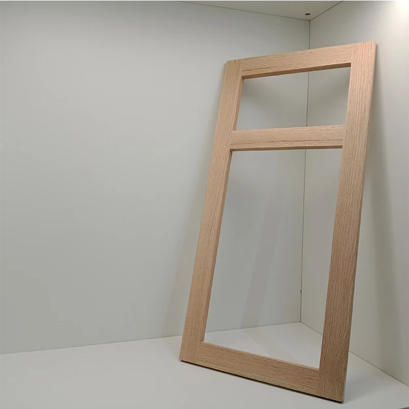 Customized American Style solid wooden Frame Face cabinet door for frame kitchen