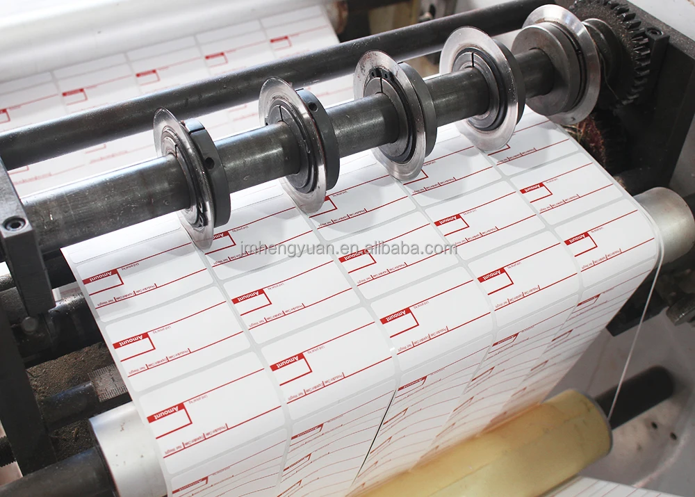 CAS 58x40mm Printed UPC Scale Label Barcode Adhesive Label Printing Direct Thermal Sticker Barcode Label Roll