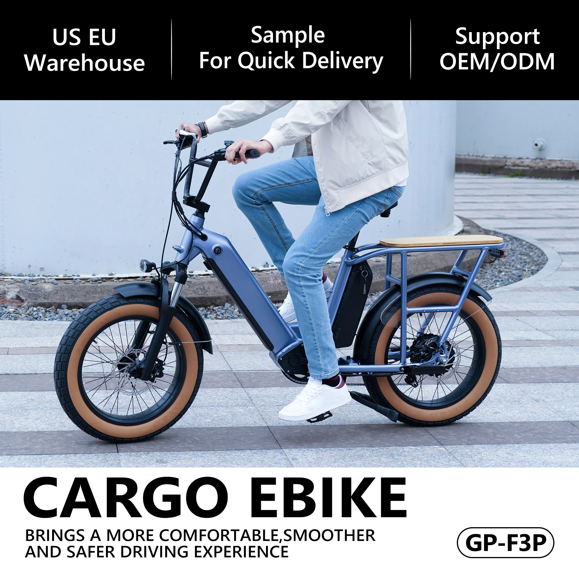 Greenpedel Hybrid Electric Bicycle 750W Electric Fatbike Mountain Fat Tire E Bike With Full Suspension