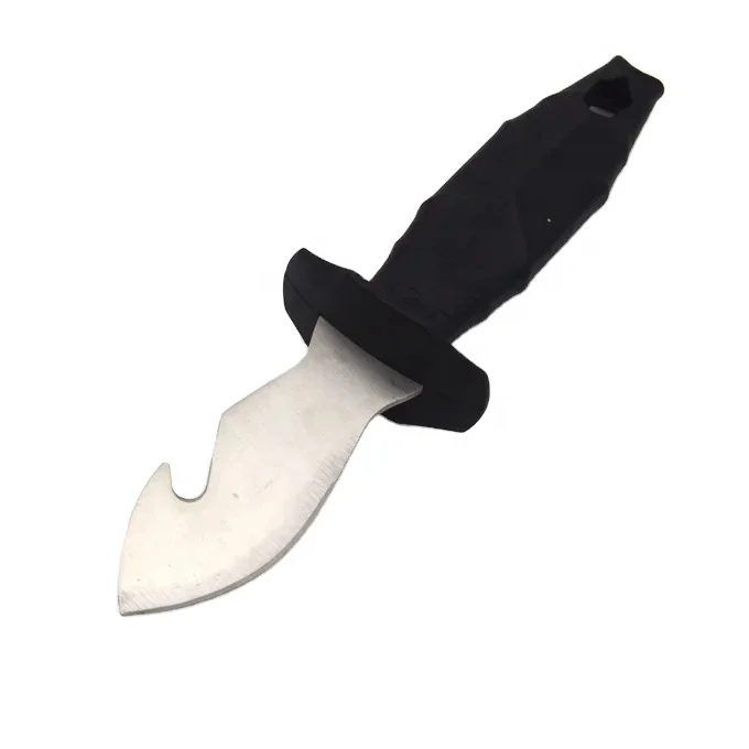 Stainless Steel Seafood Scallop Pry Knife With  Handle Oyster Knives Sharp-edged  Seafood Opener For Seafood Shell Opening