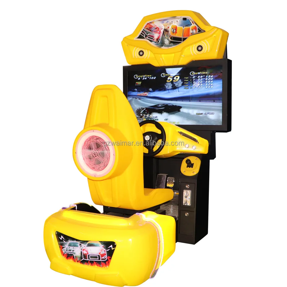 Hot Sale Kids Super Motor Racing Game Video Game Machine Coin Operated Game Machine