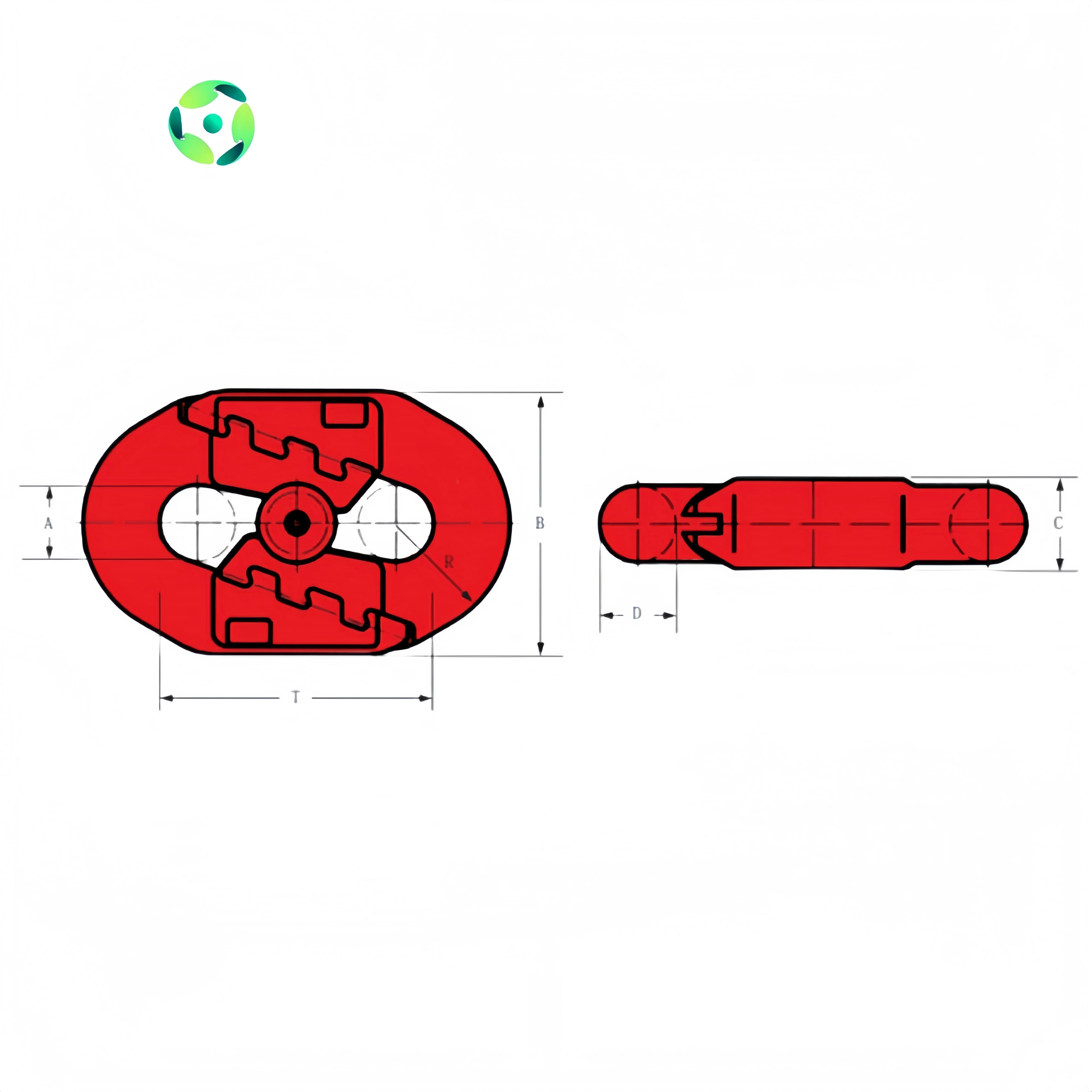 Din/iso Standard Short Pitch 12b-1,12b-2 Roller Chains(b Series)