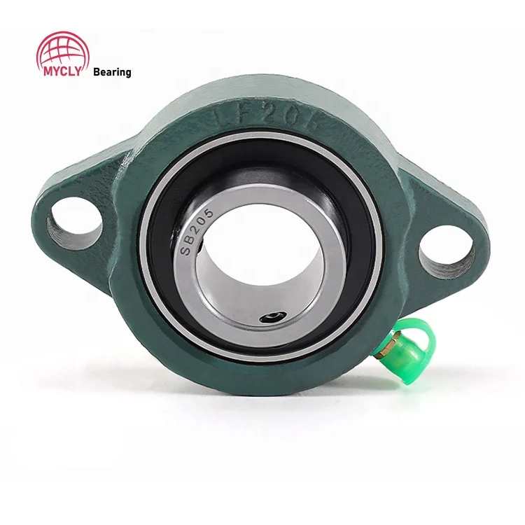 SBPF209-28 2-Bolt Flange Set Screw Lock Bore block bearings SBLF 209 SB209 AS209 LF209 Bearing SBLF209