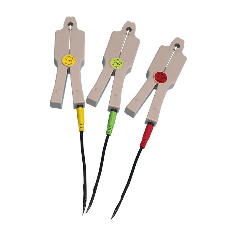 ST08 Small Current Transformer 5A 0.1 Accuracy Gauge Distribution Box Single-Handed Operation Voltage Clamp Field Use Removable