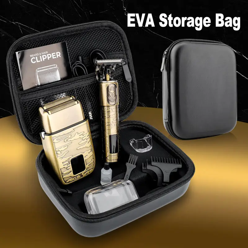 4D 965 Vintage Professinal Mens Hair Clipper Beard Grooming Set Retro Electric Barber Machine Hair Trimmers Stainless Steel