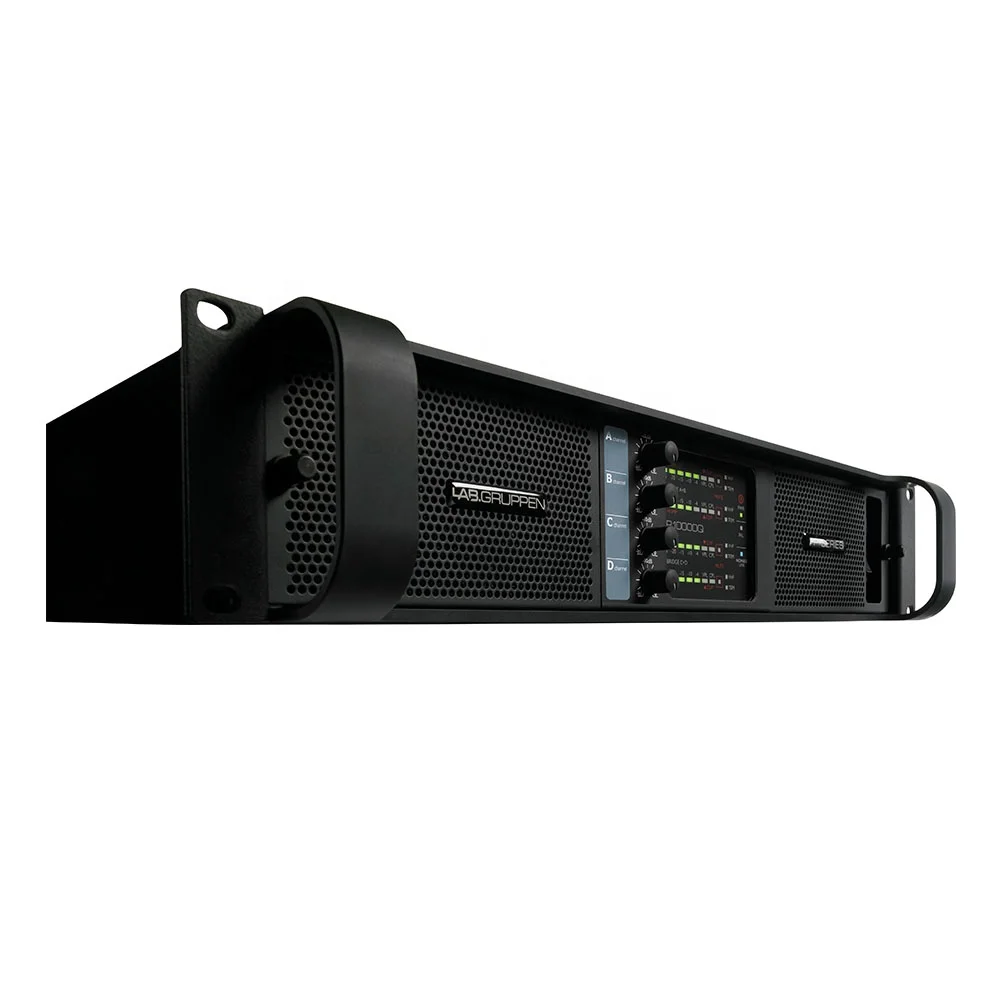 Лаборатории. gruppen FP10000Q 4-канальный 10000w Линейный громкоговоритель усилитель мощности для системы местного оповещения для сабвуфера 18 дюймов