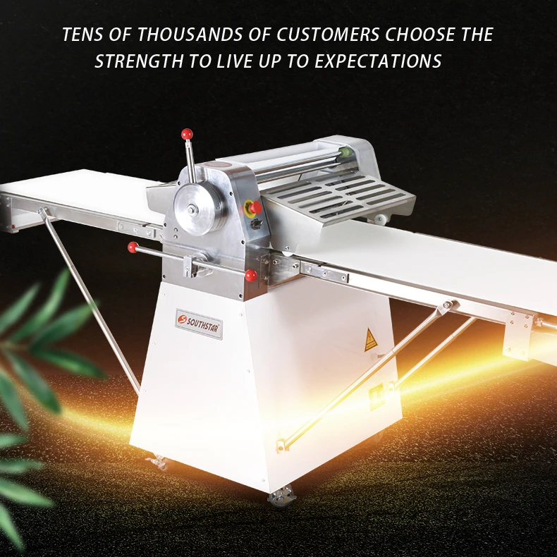 
Factory direct sale dough sheeter laminating machine roller table top dough sheeter machine 
