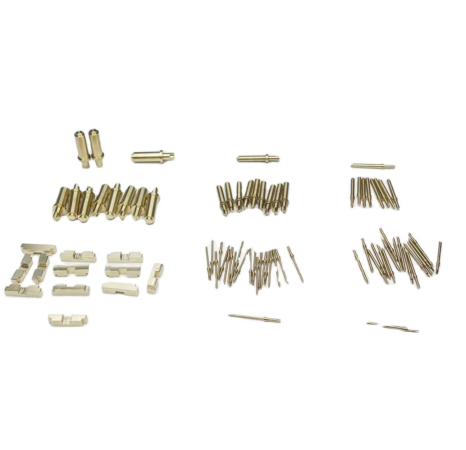 Custom Copper Brass Top Pins Fixed Block CNC Machining Machined Factory Chengshuo Hardware