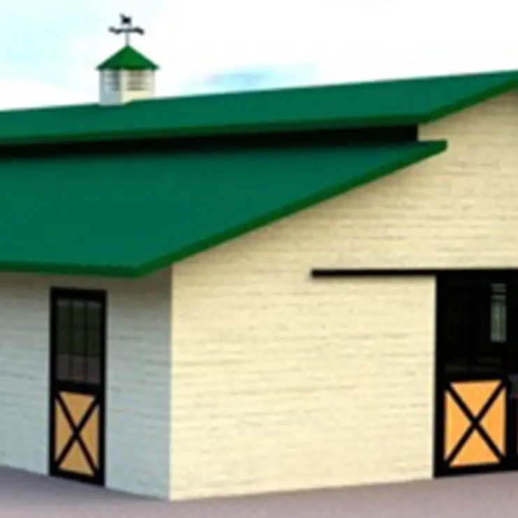 Cheap Custom Prefabricated Prefab Assemble Steel Poultry Barns House Shed For Sale