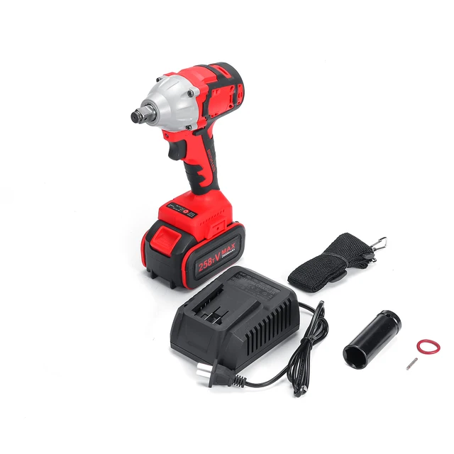 520N.m 18V электрический бесщеточный ударный гайковерт беспроводные 1/2 разъем двойного назначения отвертки электрическая дрель перезаряжаемая Кнопка питания